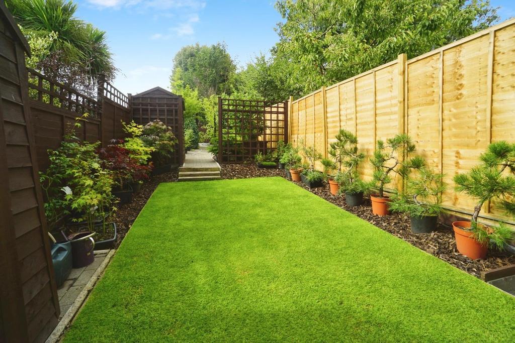 Rear garden