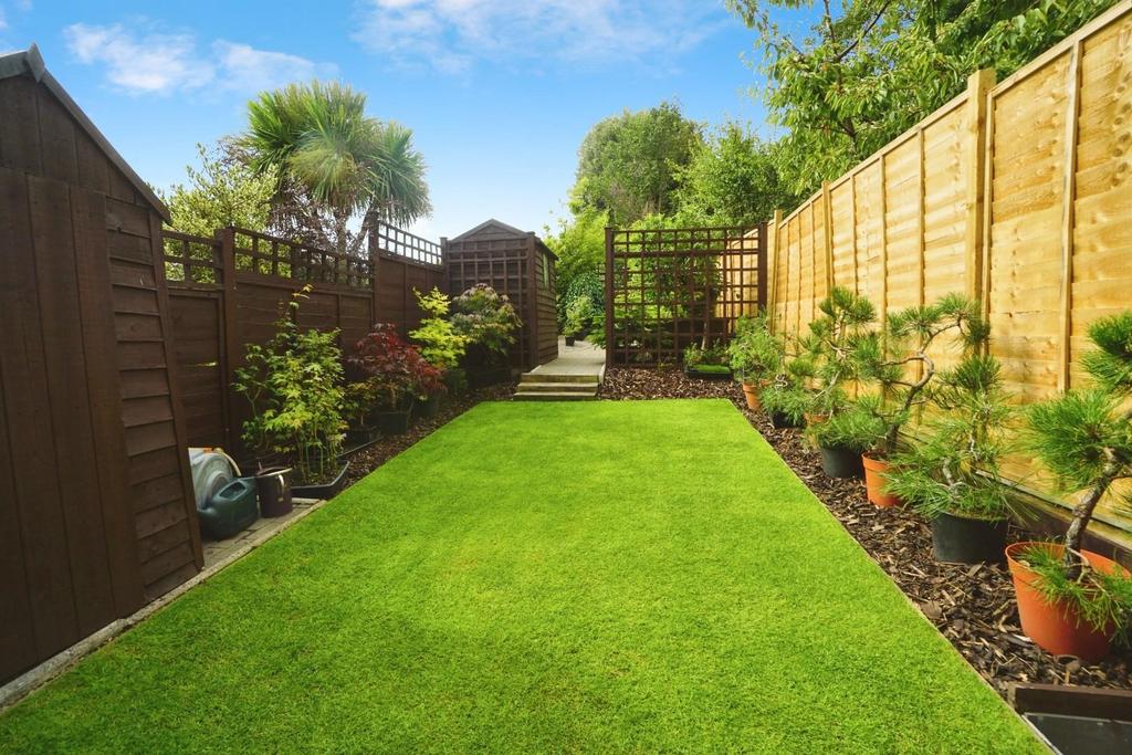 Rear garden