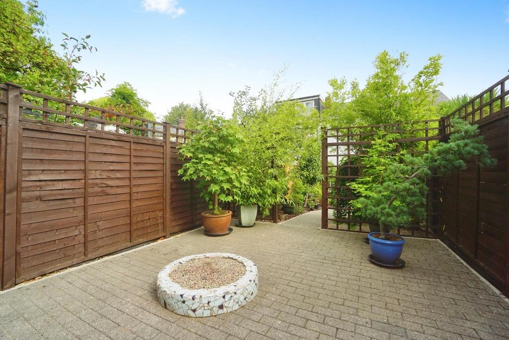 Rear garden