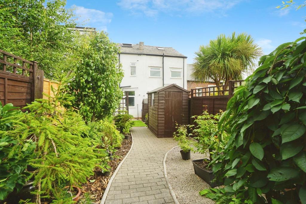 Rear garden