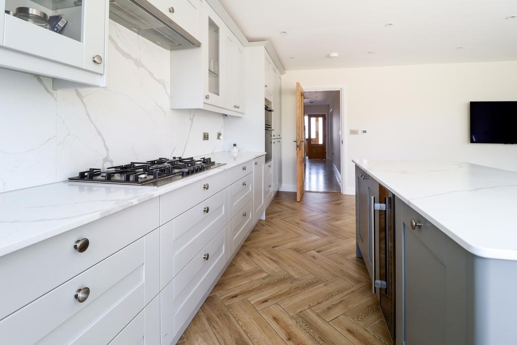 Kitchen hallway view