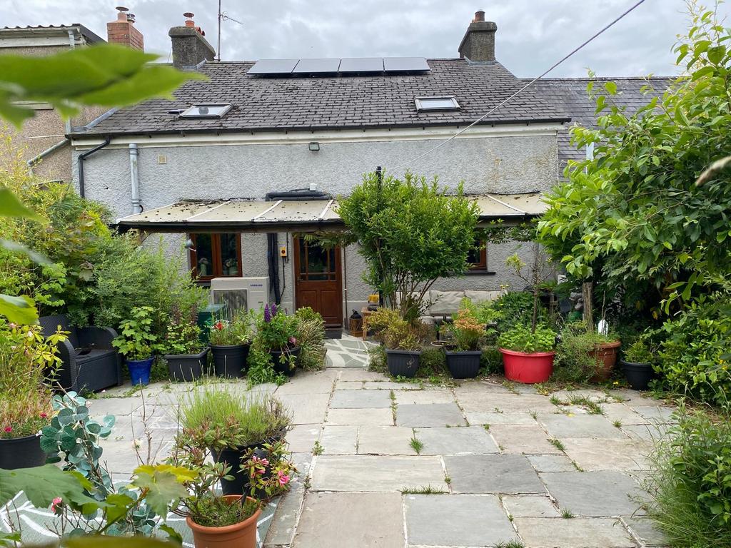 Rear of property