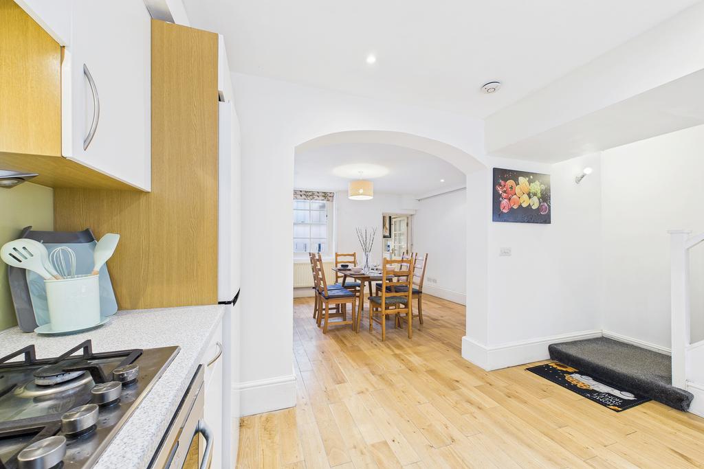 Open-plan living area, open plan living