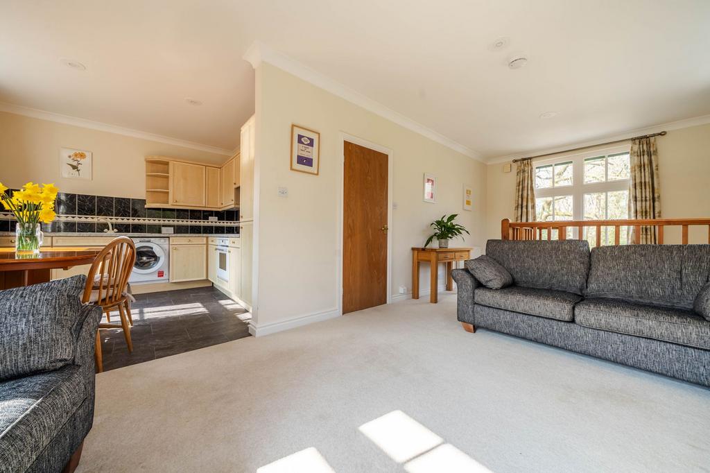 Kitchen, dining and living space