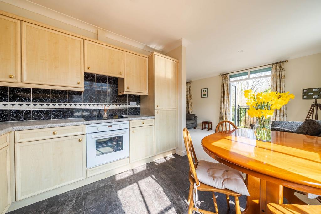 Kitchen, dining and living space