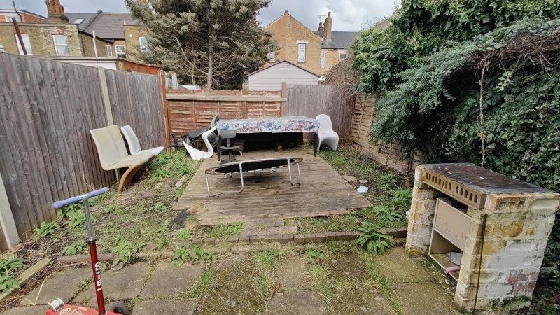 Rear garden