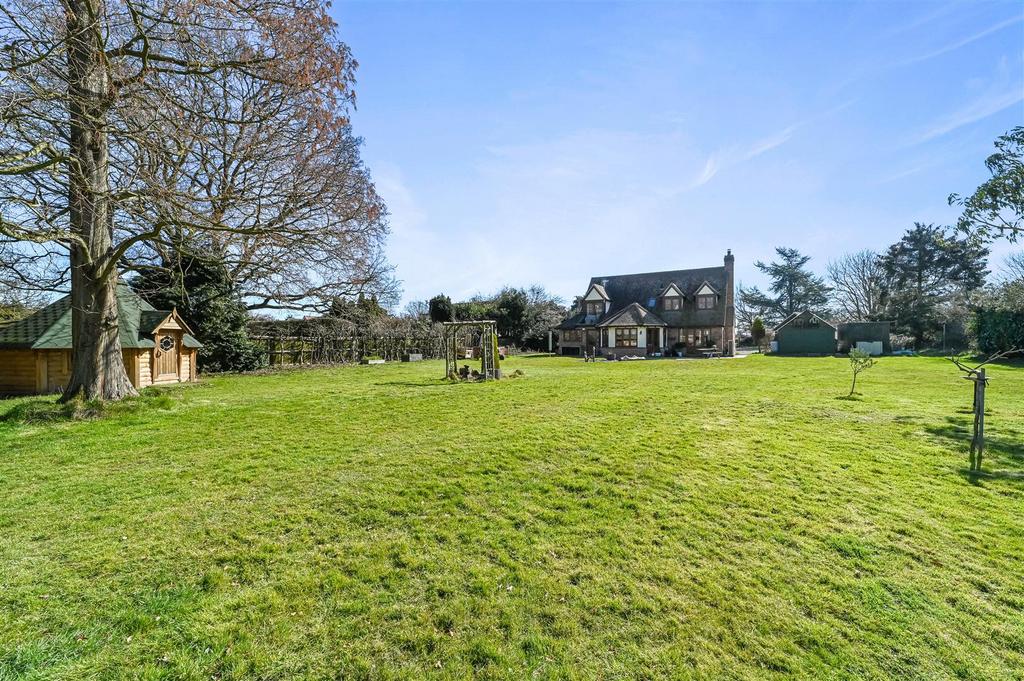 Rear garden