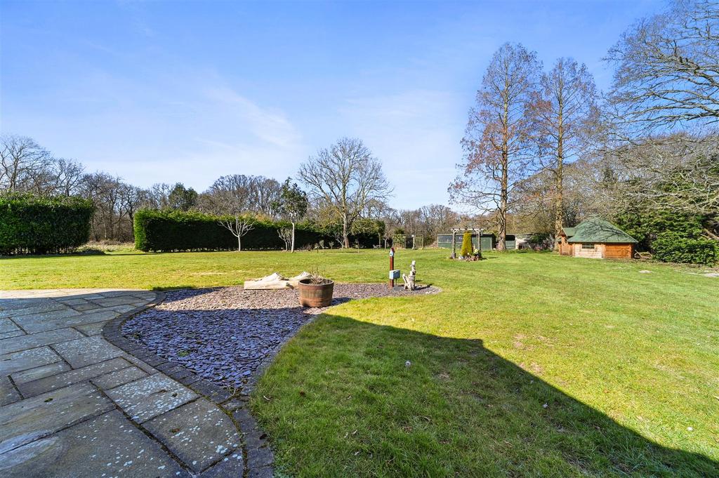 Rear garden