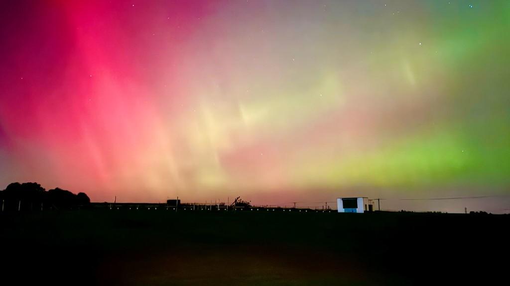 Northern lights view