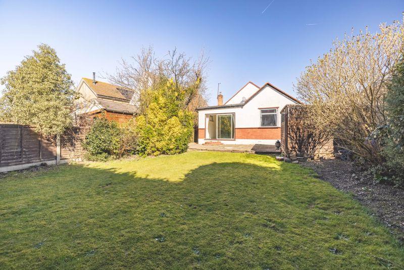 Rear of property
