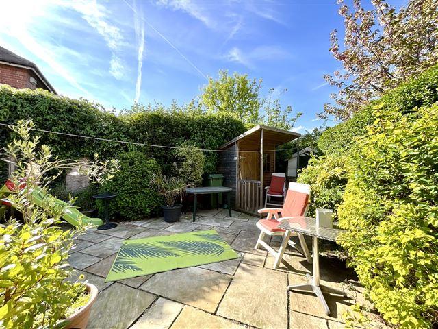 Rear garden
