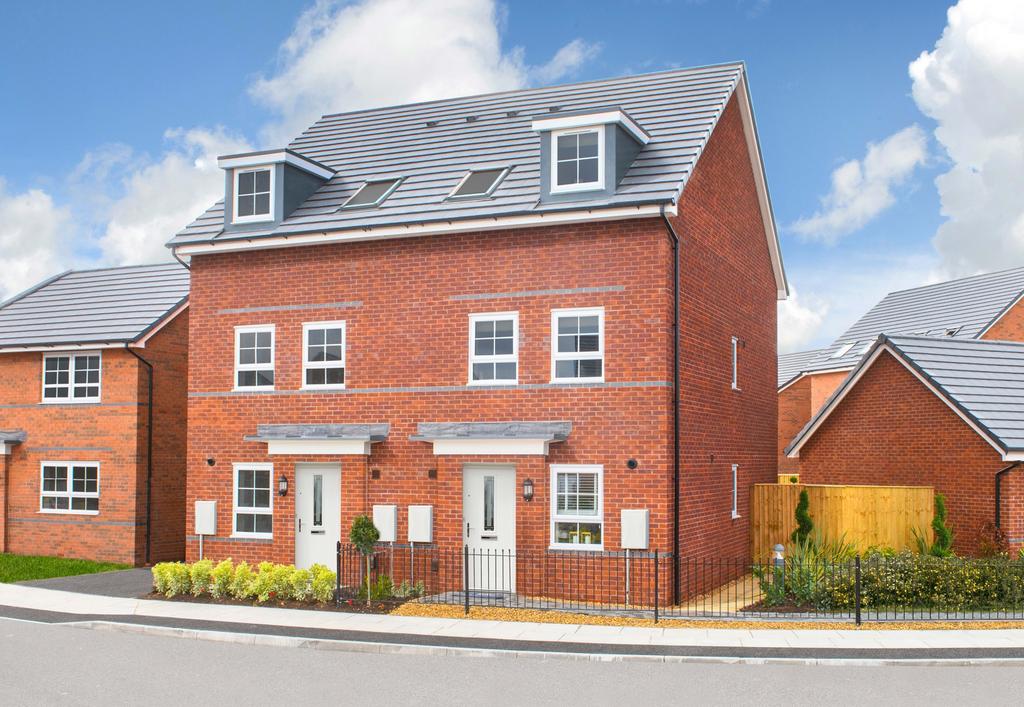 External image of the Norbury 3 storey home