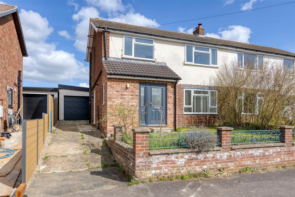 Driveway and garage