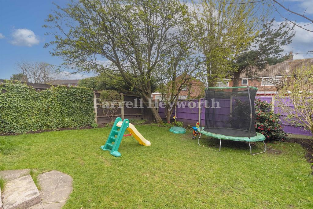 Rear garden