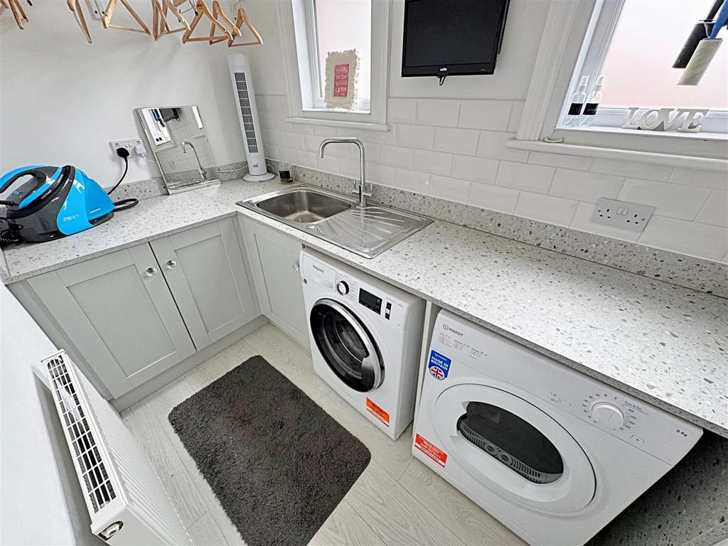 Upstairs utility room