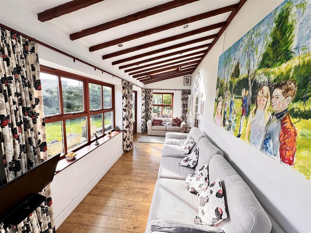 Rear garden room