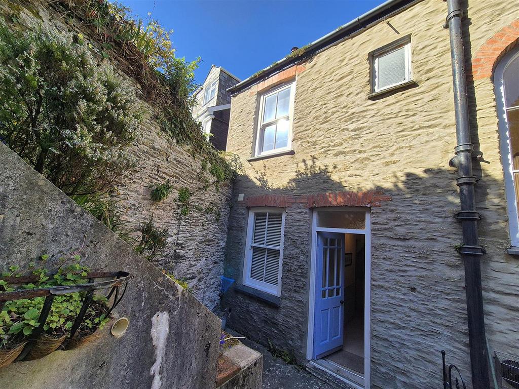 Rear of property