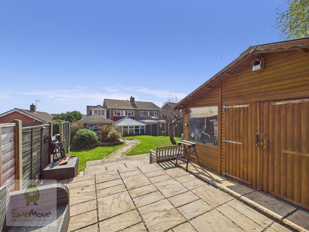 View Of The Back Of The House And The Workshop