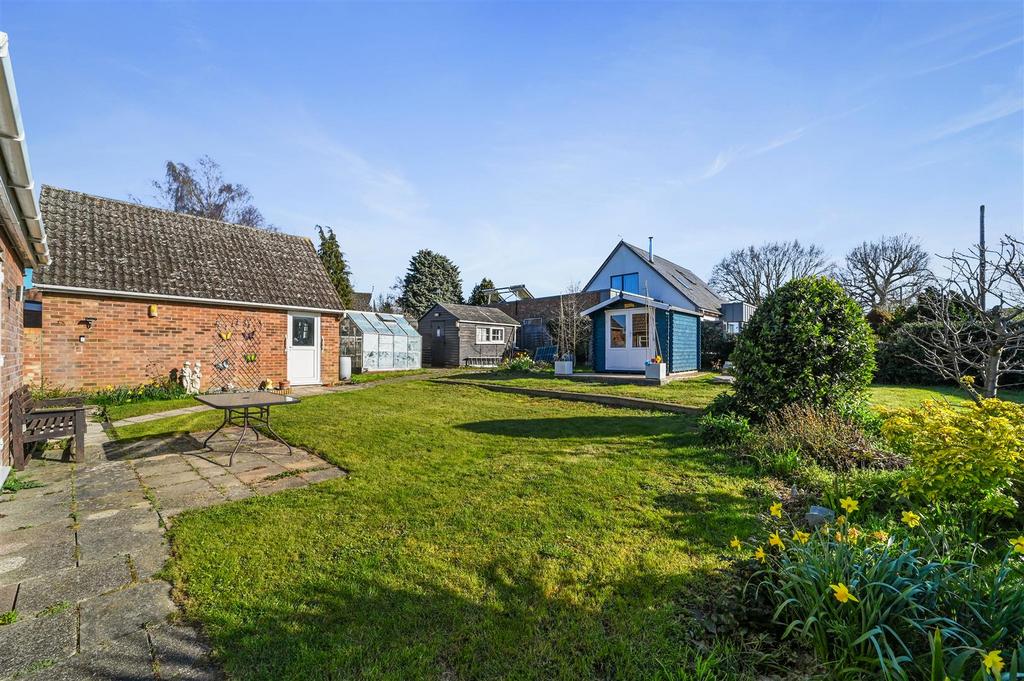 Rear garden