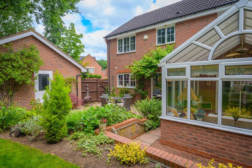 Patio and Rear of Property