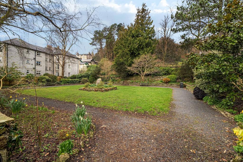 Memorial Garden next to The Granary
