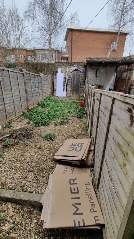 Rear garden