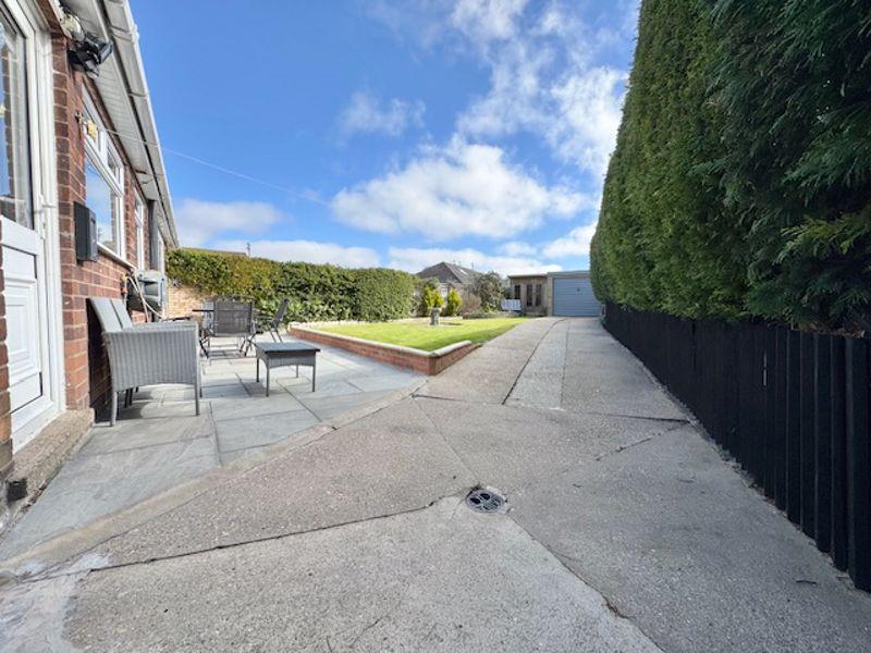 Driveway and rear