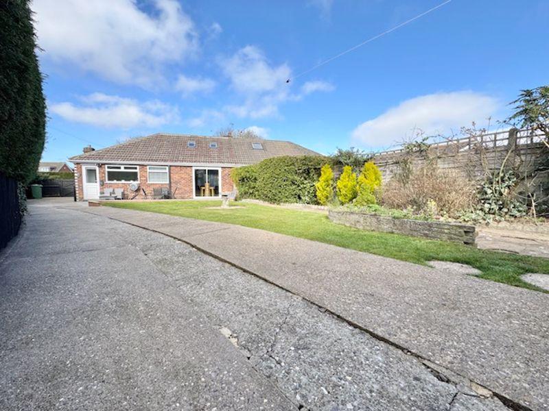 Driveway and rear