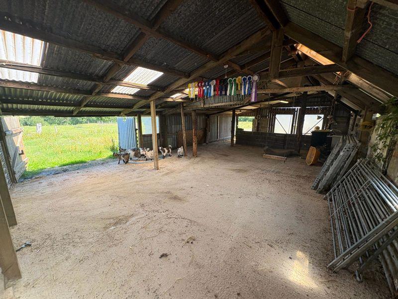 Barn inside