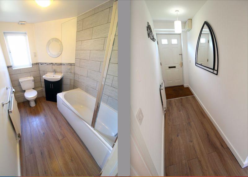 Bathroom and Hallway