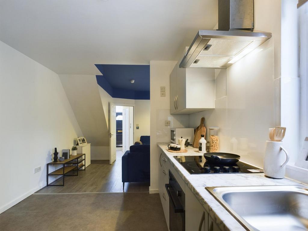 A bright and modern kitchenette, perfect for st...