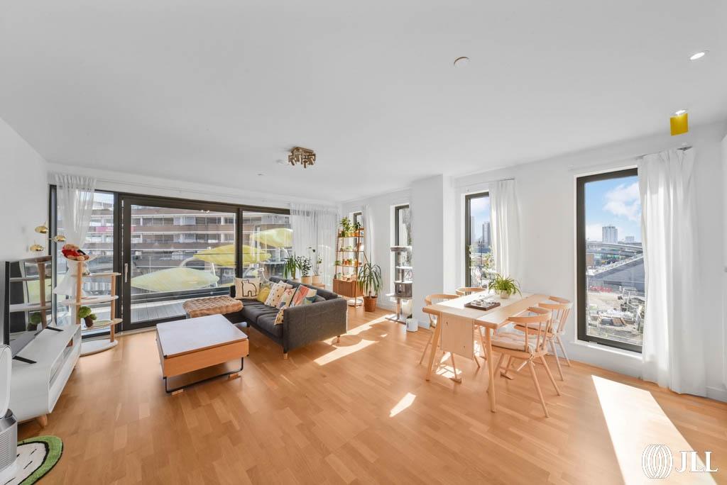 Open-plan living area