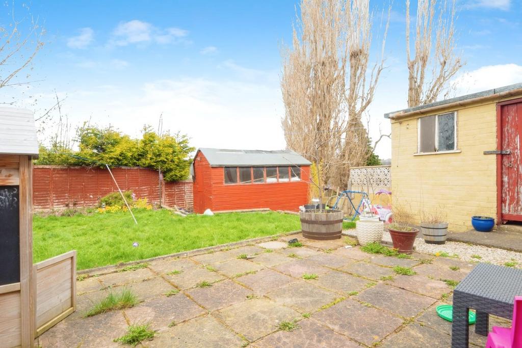 Rear garden