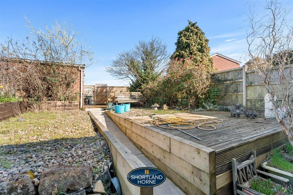 Rear garden