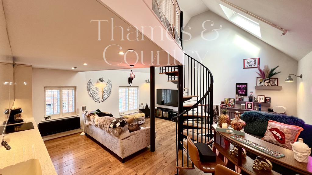 Living area entrance view