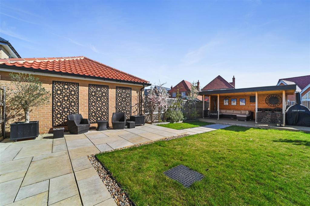 Rear garden