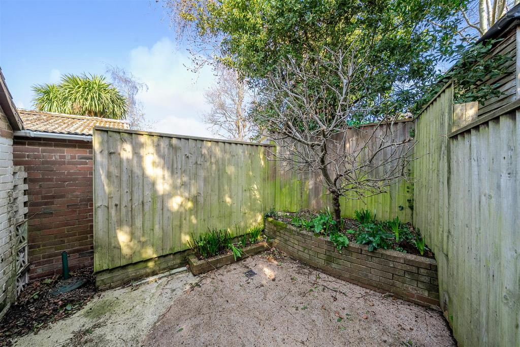 Rear garden