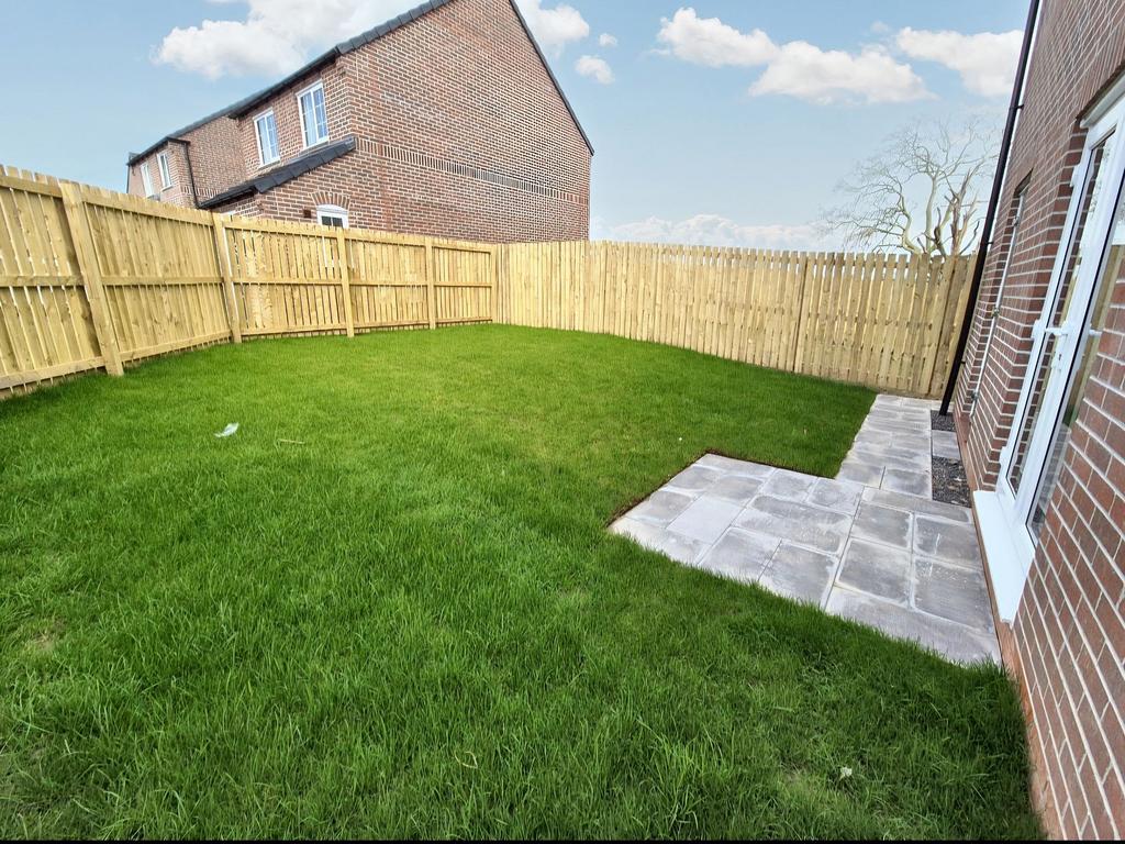 Rear garden