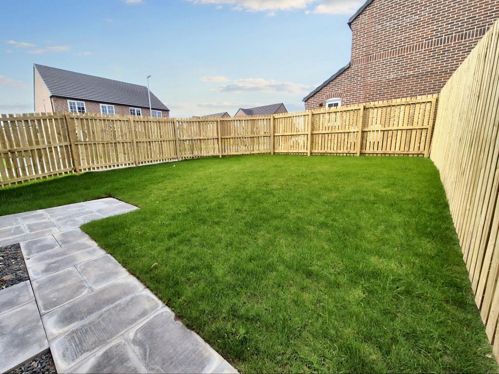 Rear garden