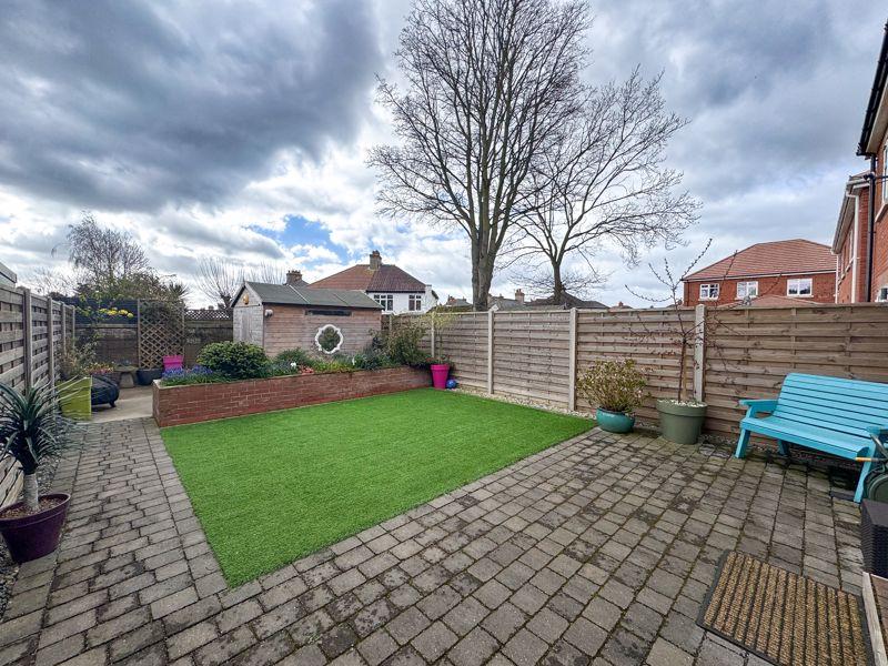 Rear garden