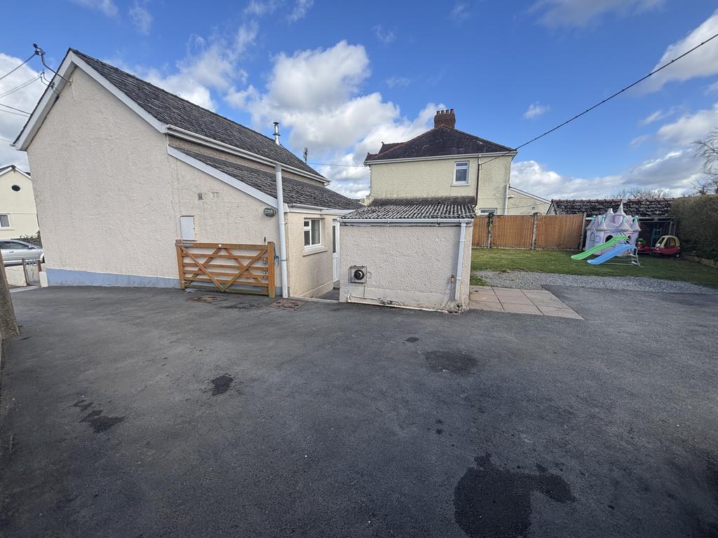 Parking and driveway