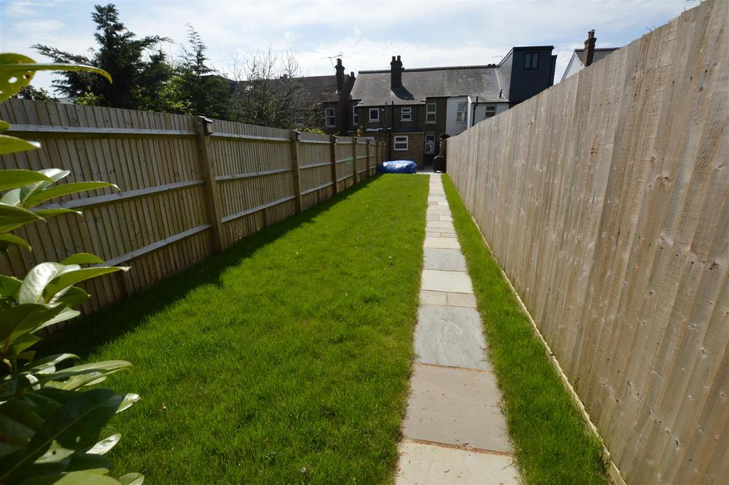 Private rear garden