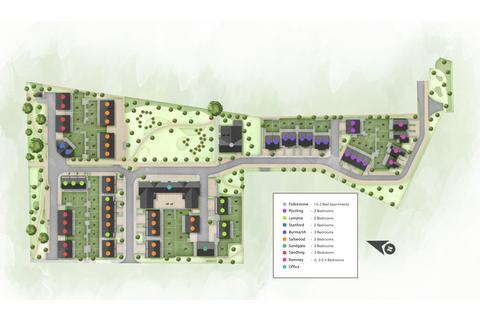 2 bedroom apartment for sale, Plot 64, Folestone at Sutherland Park, Boundary Road CT21