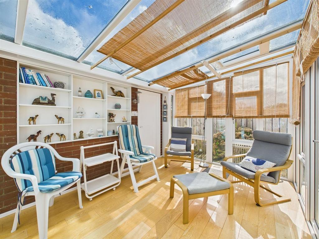 Upvc conservatory: