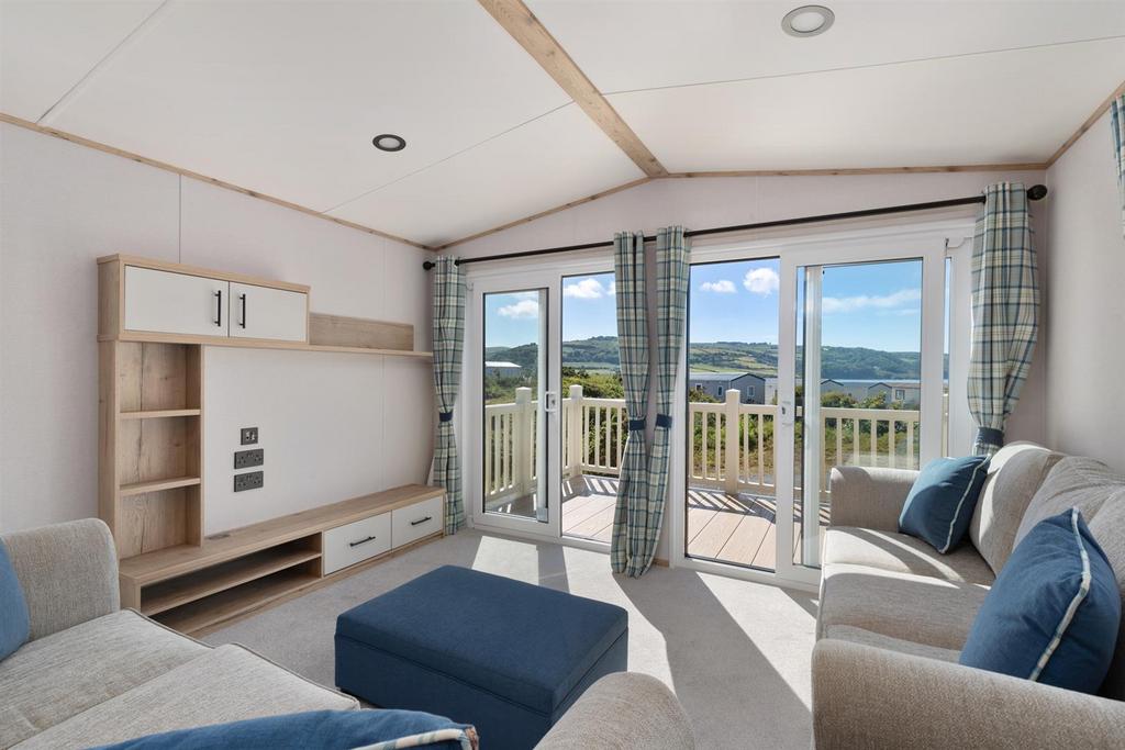 View from lounge area