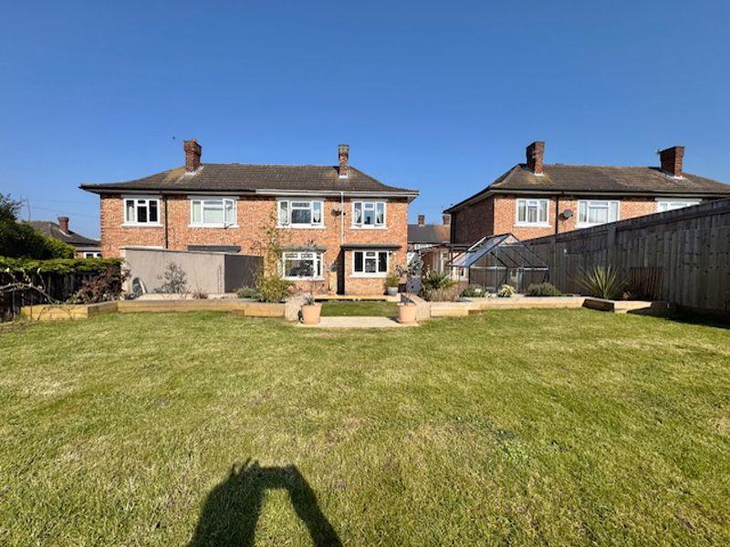 Rear garden and...
