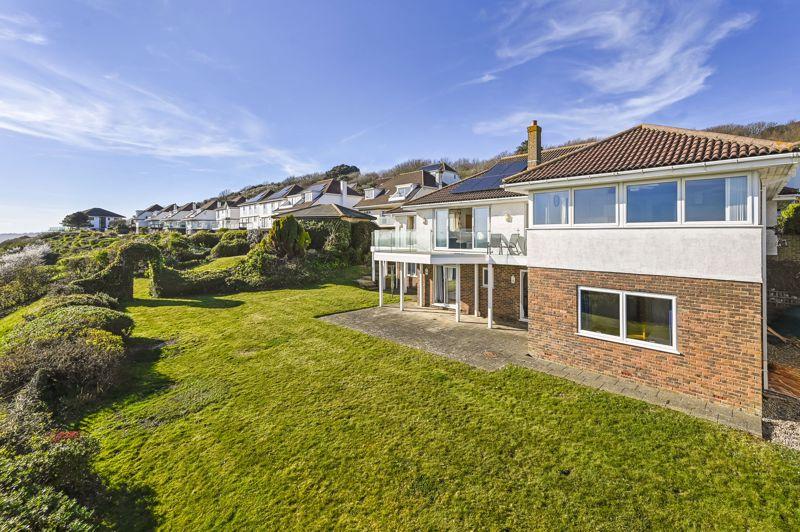Rear of property