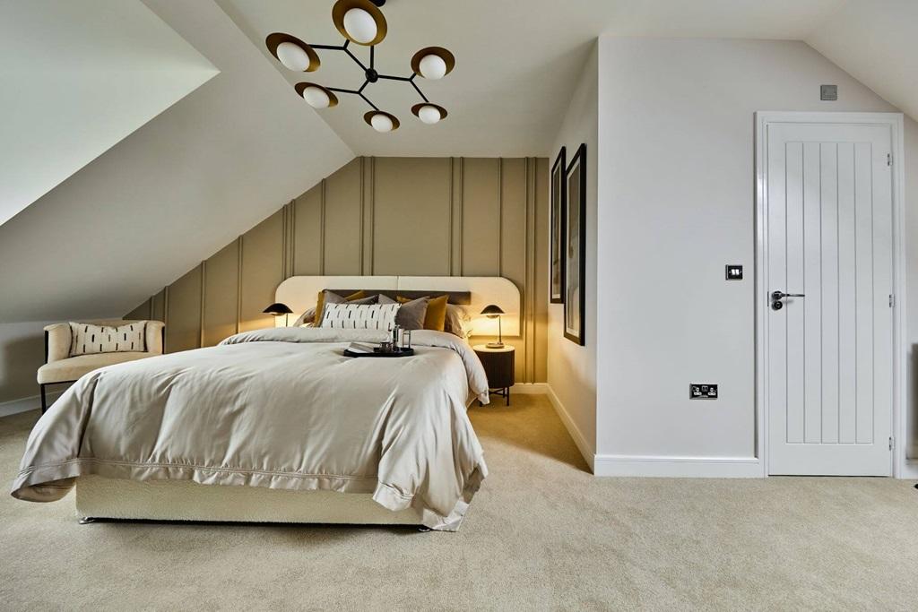 Bedroom 1 benefits from an abundance of space