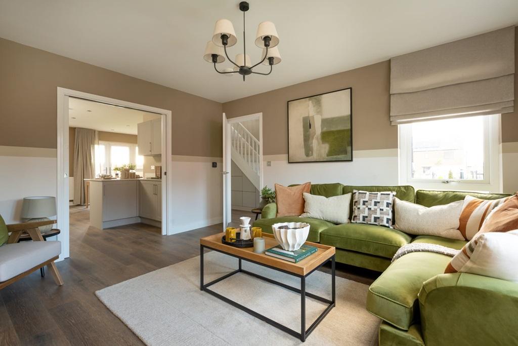 Open up the sliding doors to make one big...
