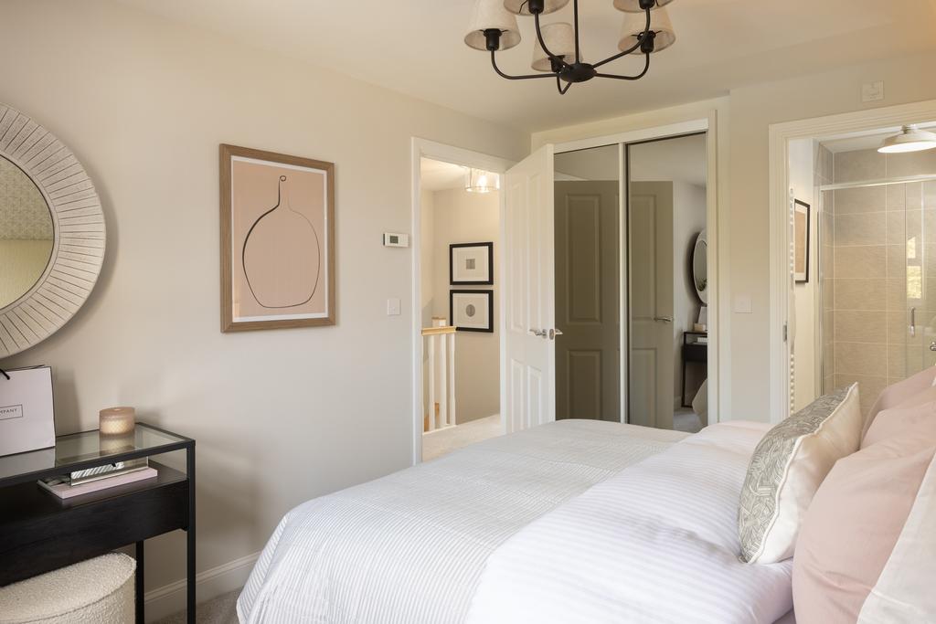 Main bedroom and en suite in 3 bed Portmore...
